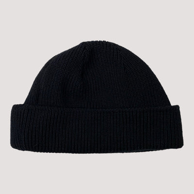 merino beanie, black | one size