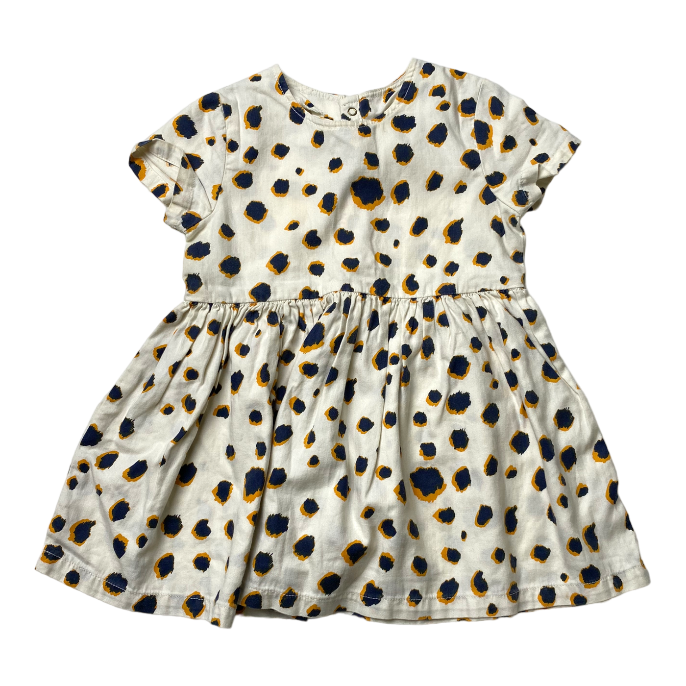 Mini Rodini woven dress, dots | 80/86cm