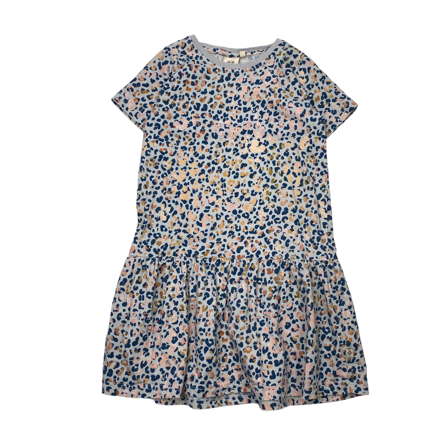 Kaiko dress, indigo leo | 110/116cm