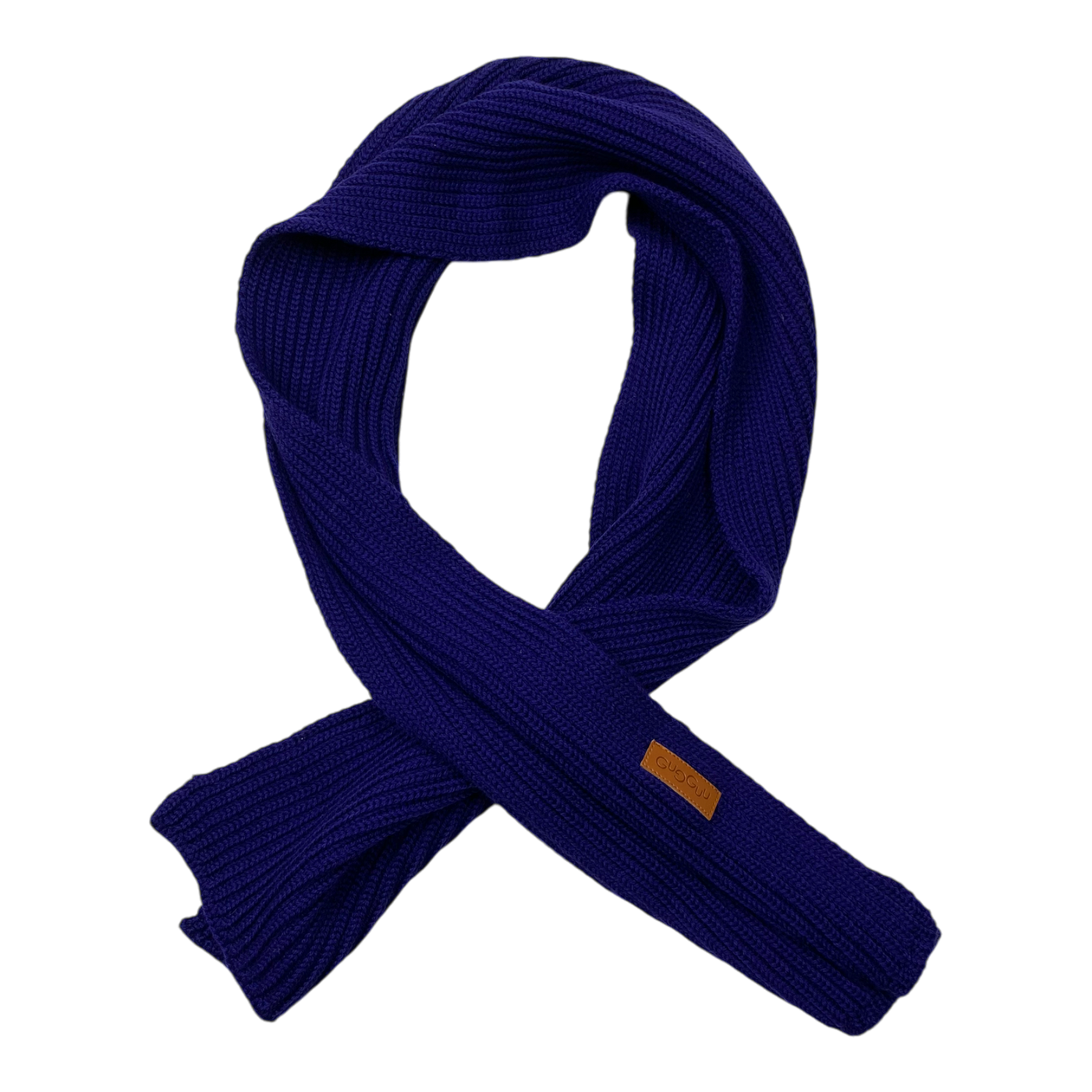 Gugguu merino scarf, purple | kids