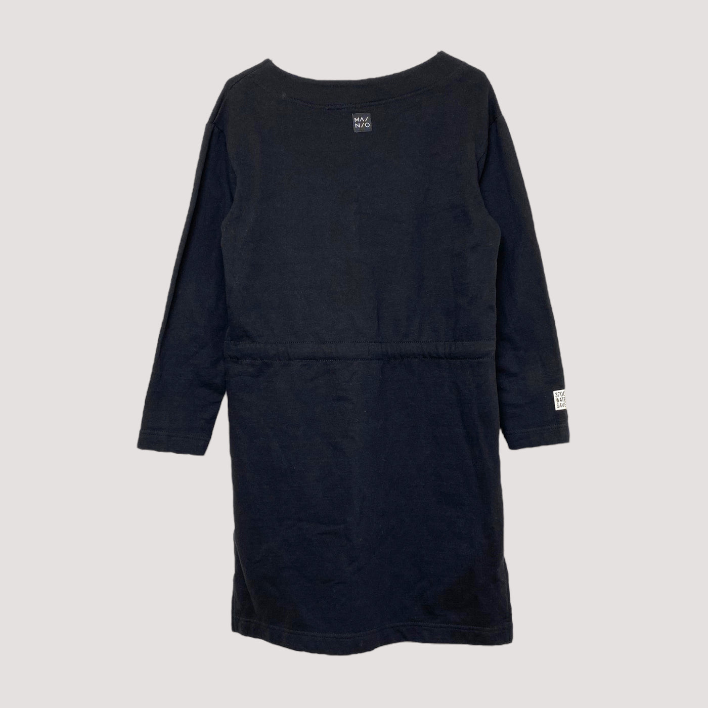 basic sweat dress, black | 146/152cm