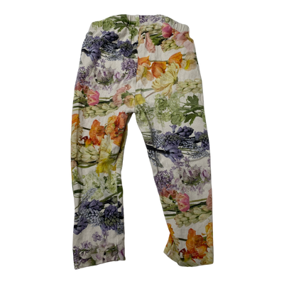 Molo stefanie leggings, rainbow bloom | 80cm