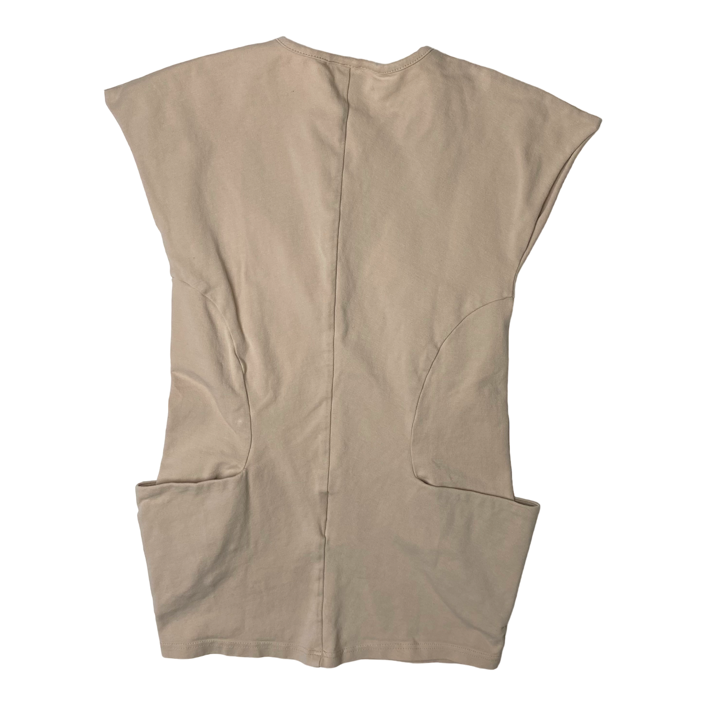 Gugguu sleeveless tunic dress, wheat | 116cm