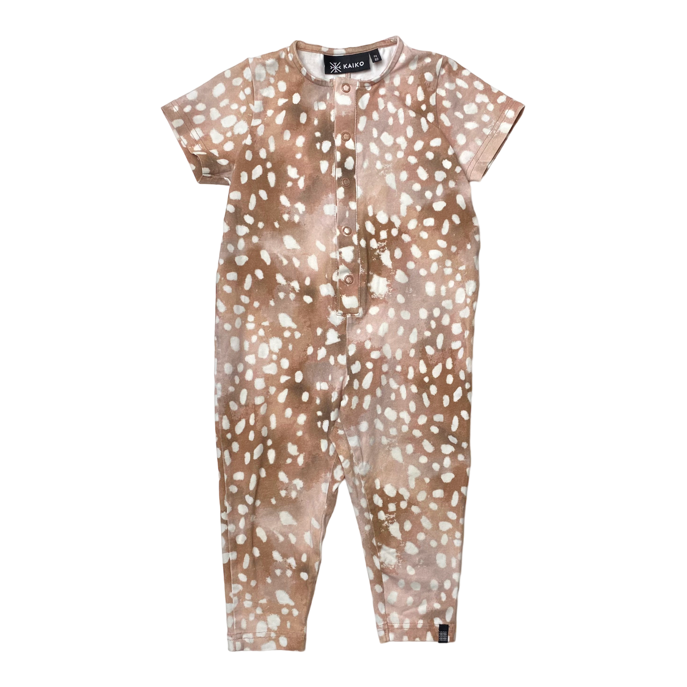 Kaiko jumpsuit, copper bambi | 74/80cm