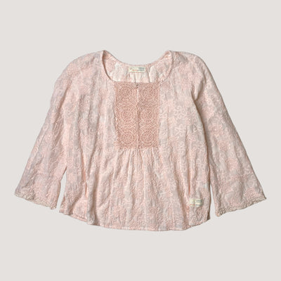 Odd Molly woven lace blouse, misty rose | woman M