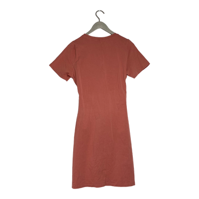 Kaiko t-shirt belted dress, coral pink | woman M