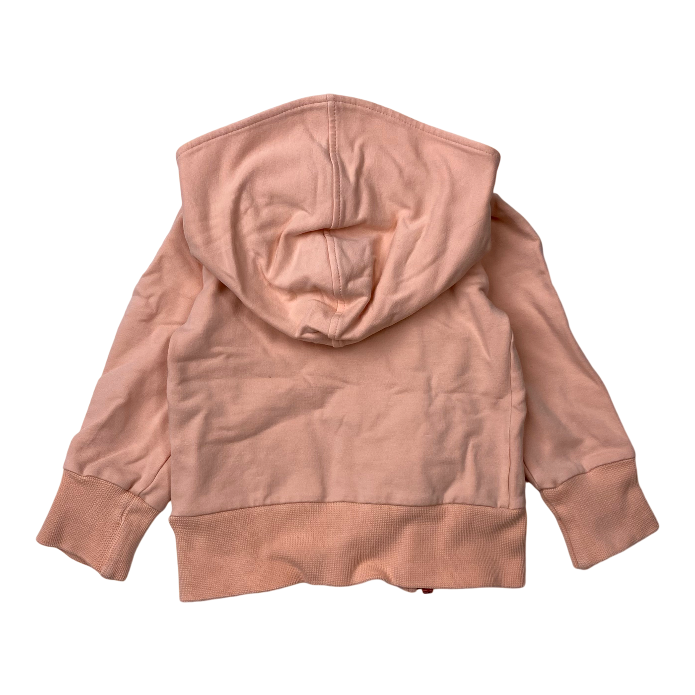 Gugguu zipper hoodie, peach | 80cm