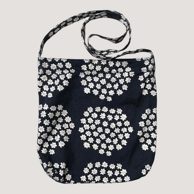 Marimekko shoulder bag, black and white | onesize