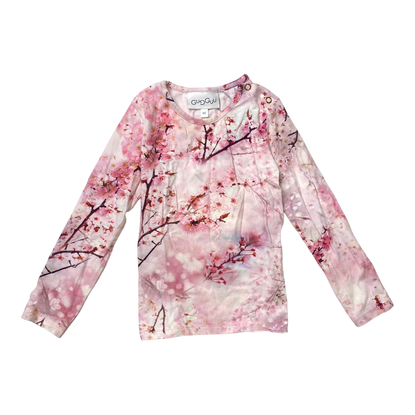 Gugguu shirt, flower | 86cm