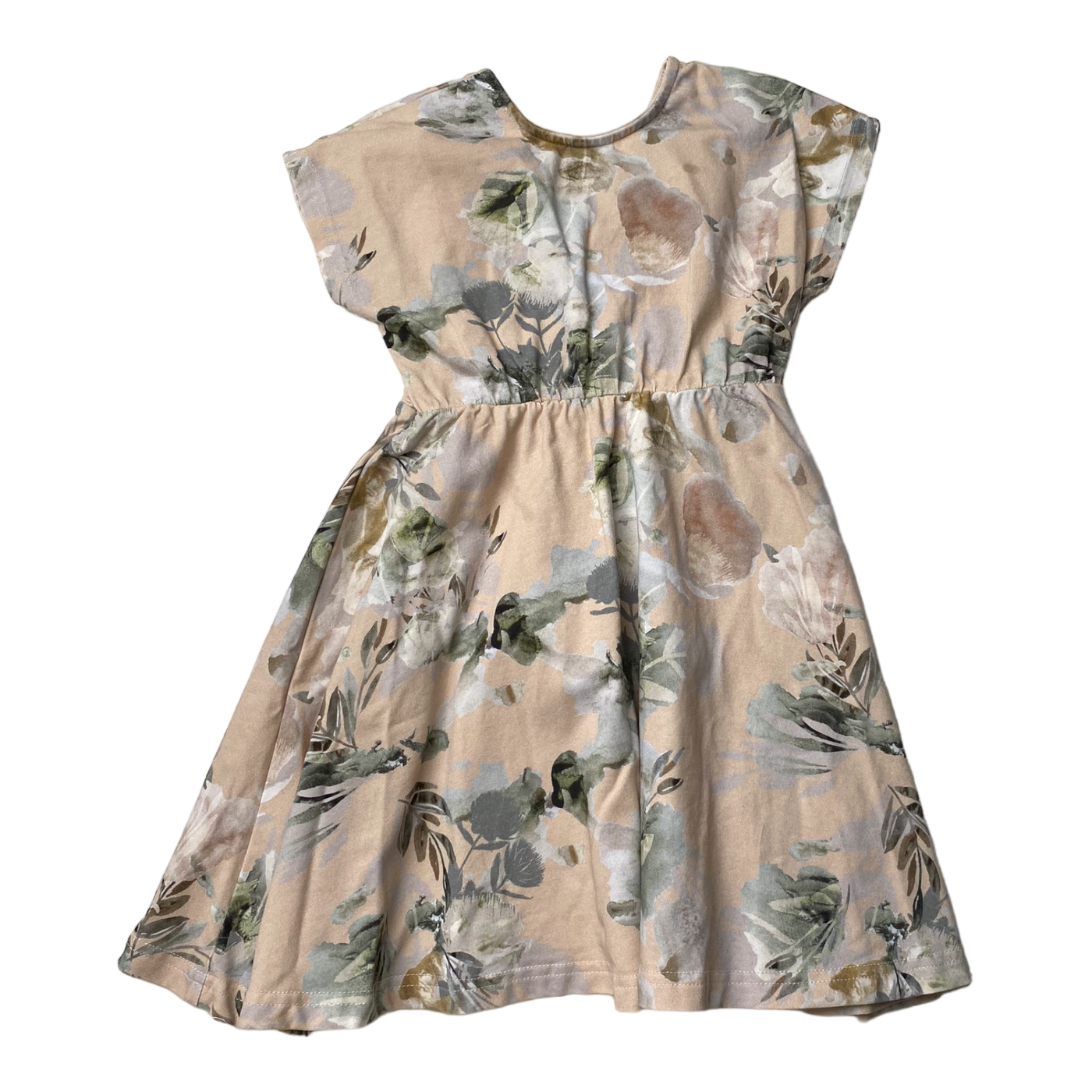 Kaiko dress, flowers | 86/92cm