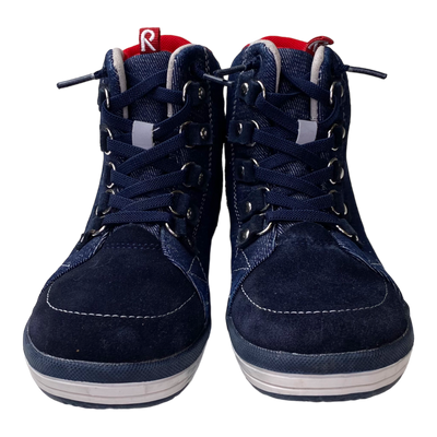 Reima tec padded sneakers, midnight blue | 32