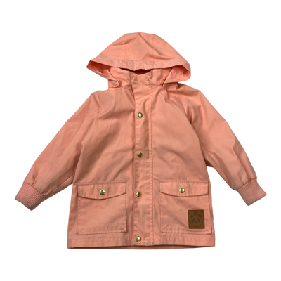 Mini Rodini pico jacket, peach | 104/110cm