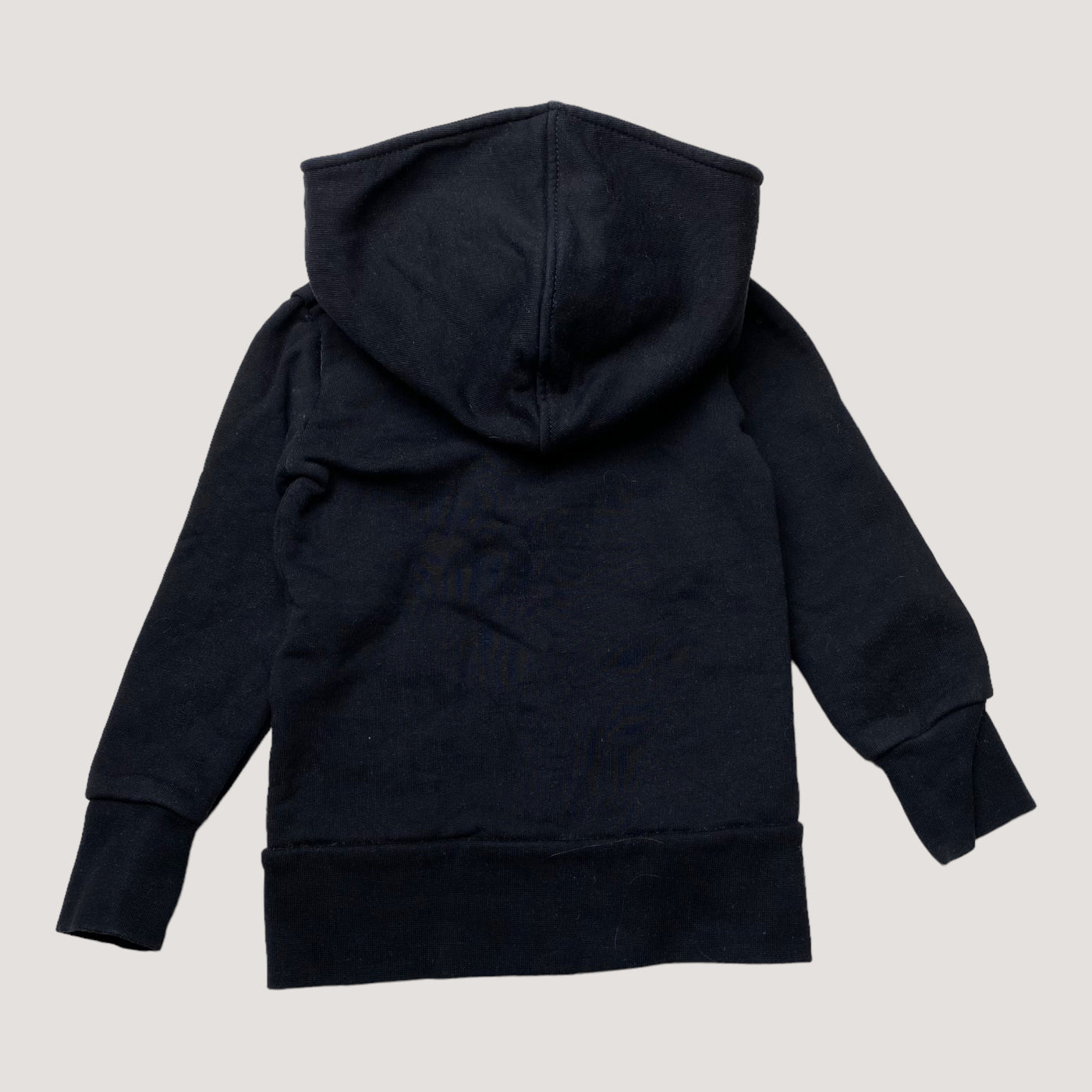 Gugguu zipper hoodie, black | 98cm