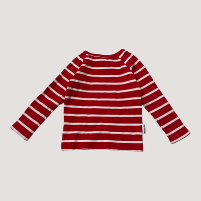 Metsola rib shirt, stripes | 86cm
