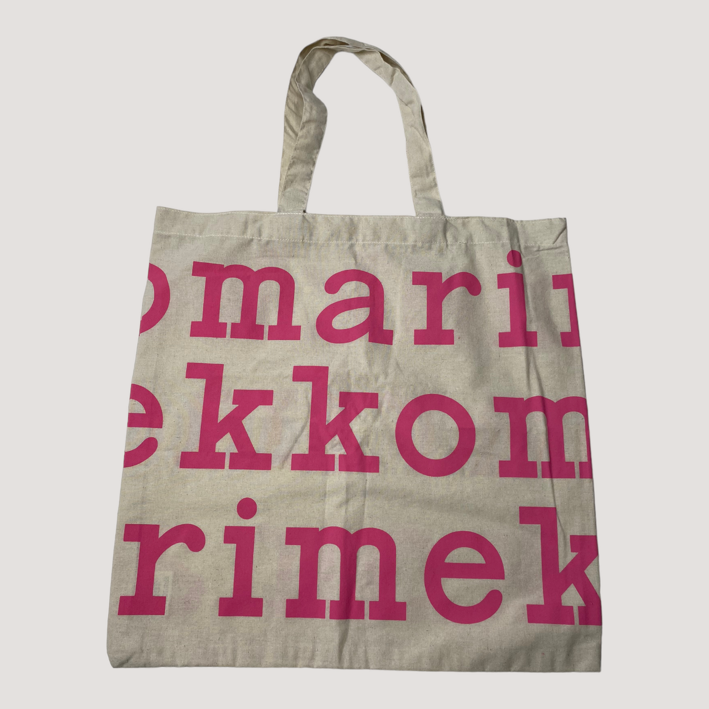 Marimekko woven logo bag, pink | onesize