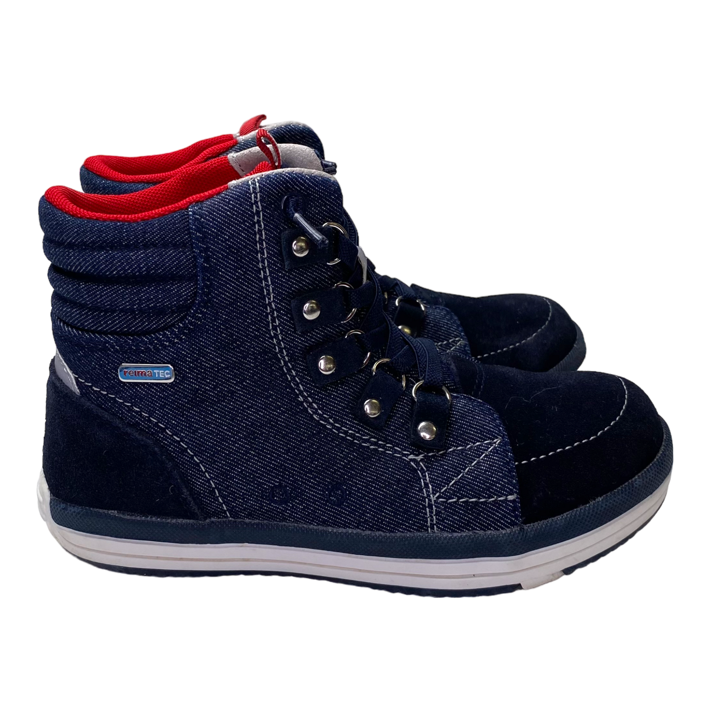 Reima tec padded sneakers, midnight blue | 32