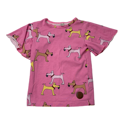 Blaa t-shirt, dog | 98/104cm