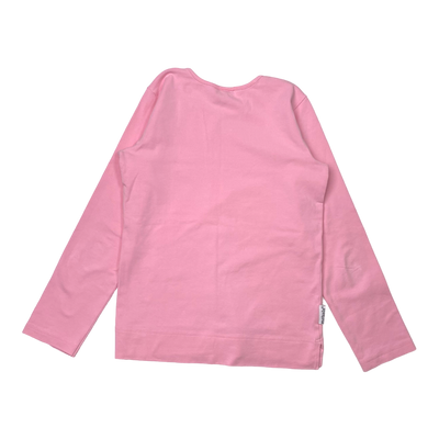 Metsola basic shirt, pink | 140cm