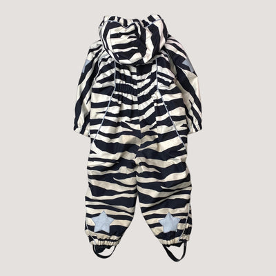 Molo pyxis winter overall, zebra | 86cm