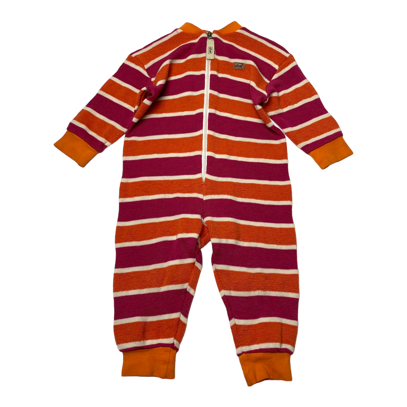 Kivat wool overall, stripes | 80cm