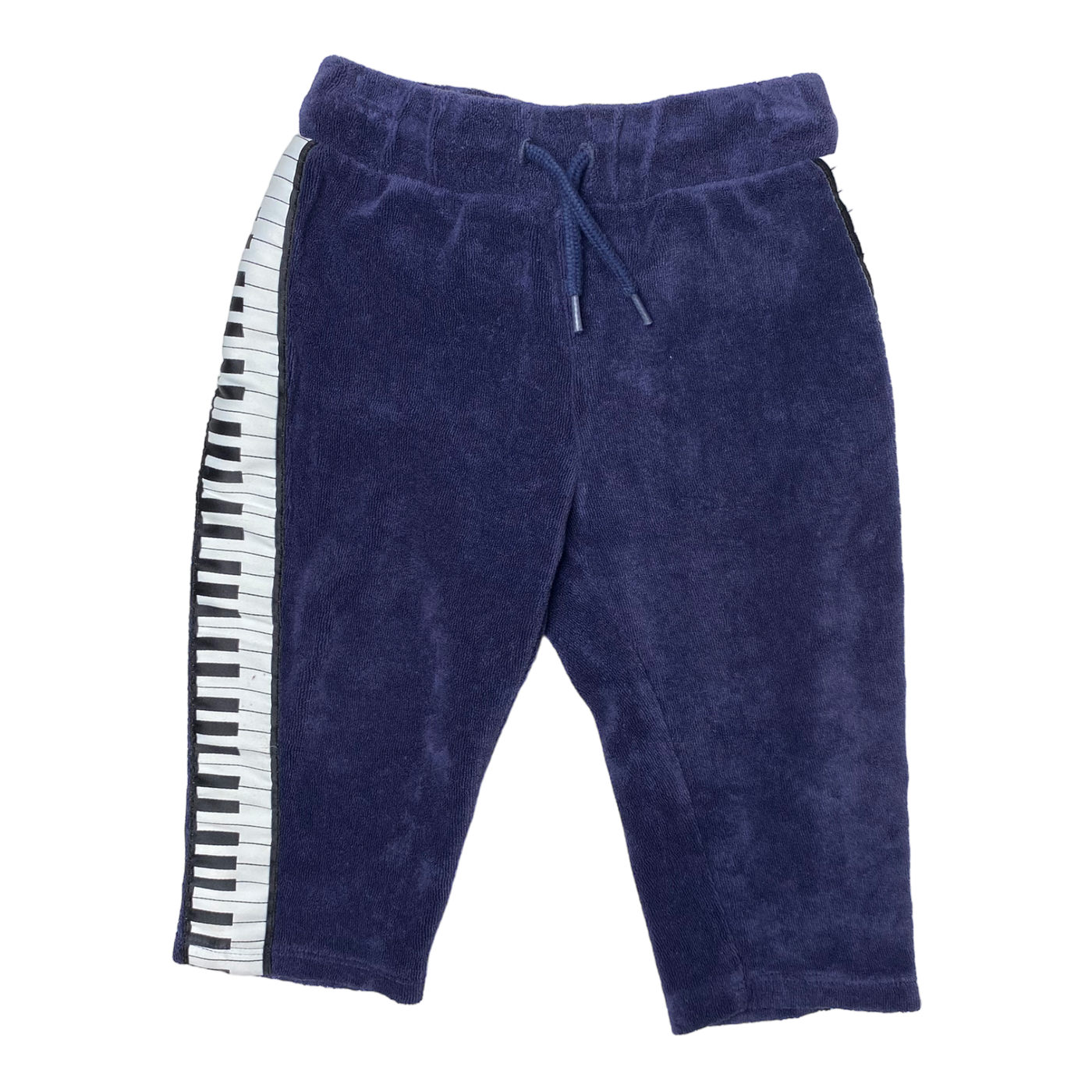 Mini Rodini terry pants, piano | 80/86cm