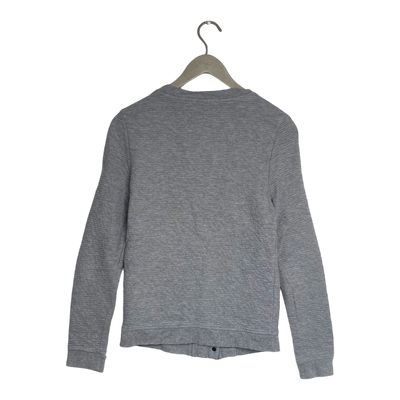 Armedangels sweat cardigan shirt, grey | woman S