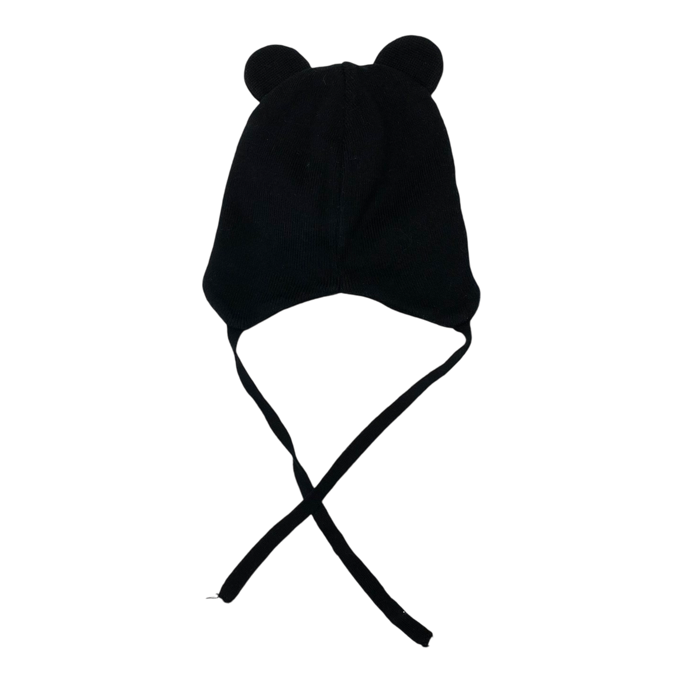 Gugguu merino furry beanie, black | 38/40cm