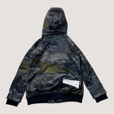 Molo cloudy softshell jacket, mountain camo | 128cm
