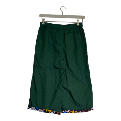 Marimekko X Uniqlo cotton culottes, hunter green | woman M