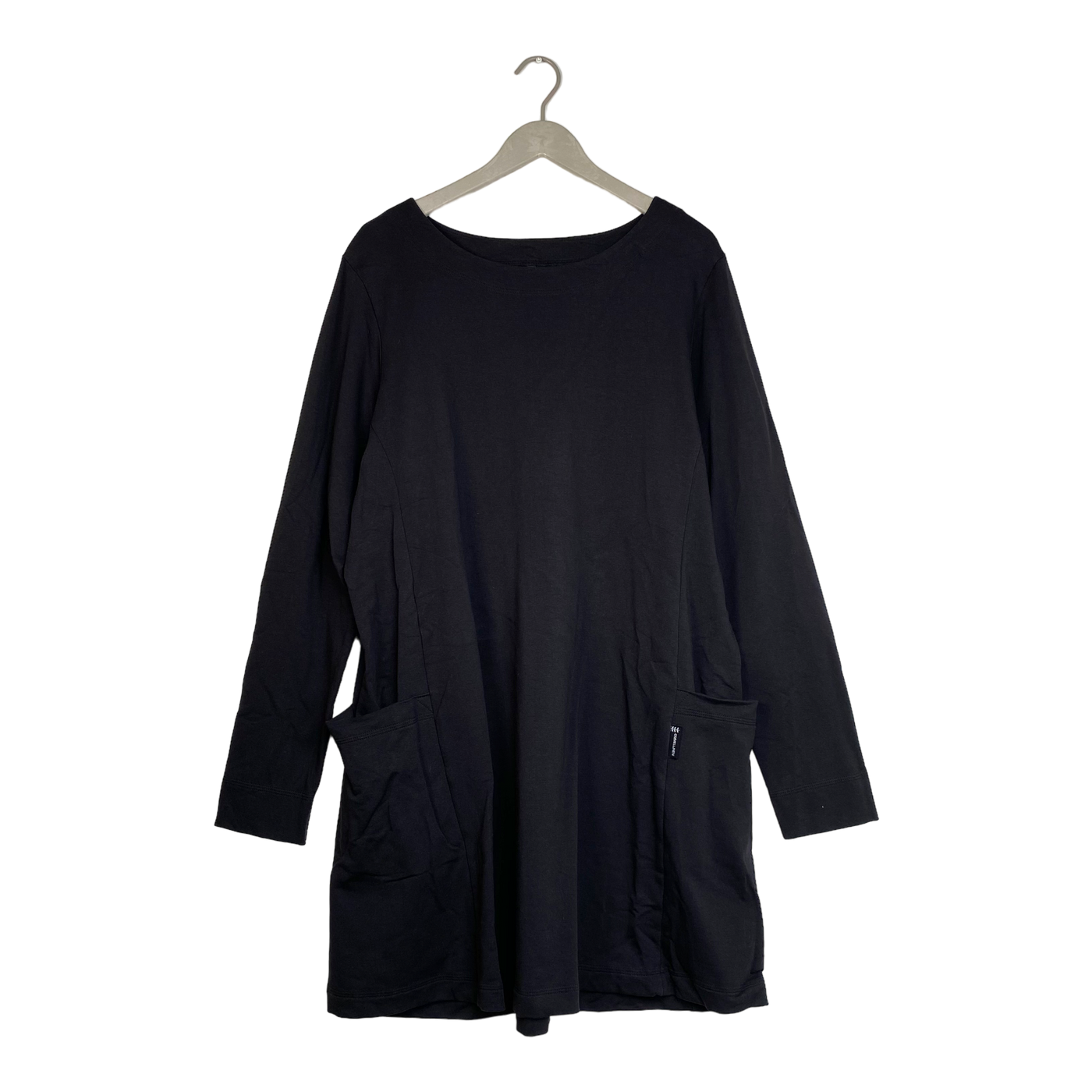 Ommellinen sweat tunic, black | woman XXXL