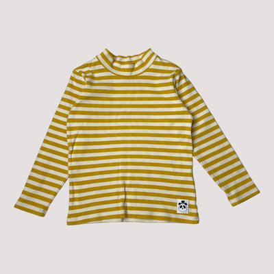 turtleneck rib shirt, stripes | 116/122cm