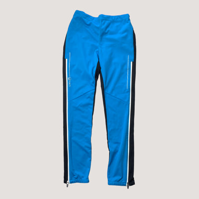 Halti softshell outdoor pants, deep sky blue/black | man S