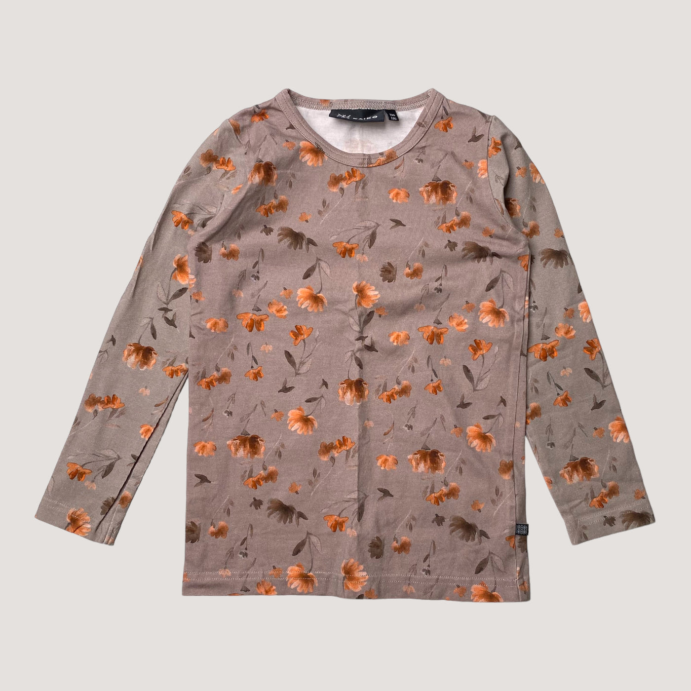 Kaiko shirt, poppy field | 110/116cm