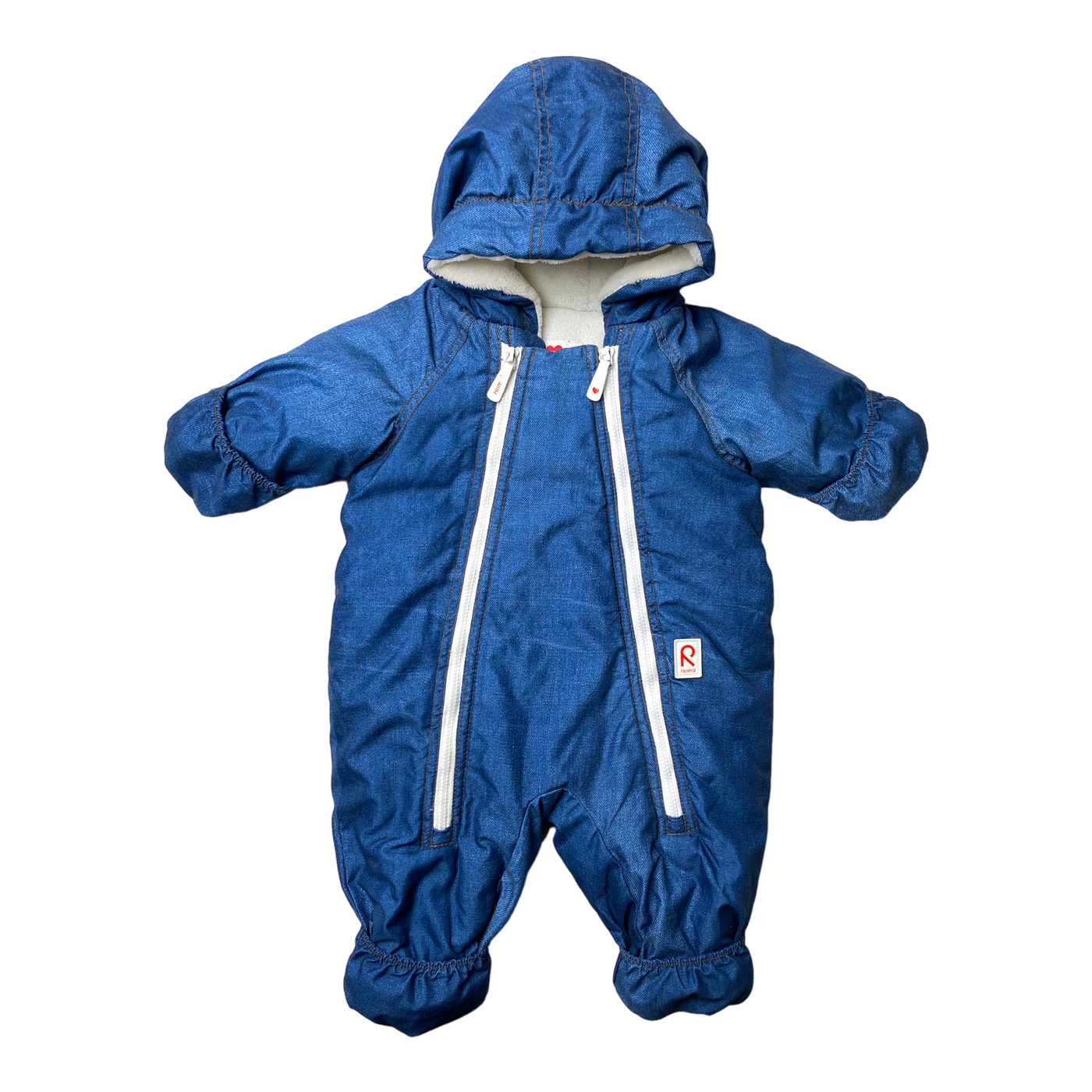 Reima baby padded overall, jean | 50/56cm