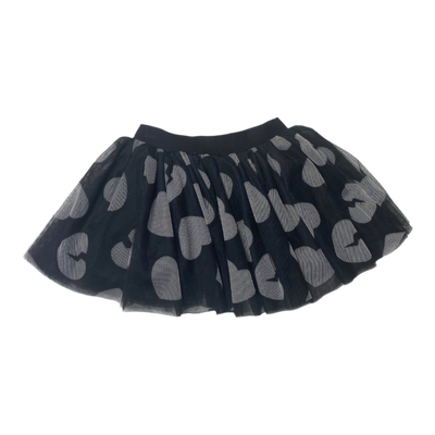 Huxbaby tulle skirt, hearts | 2y