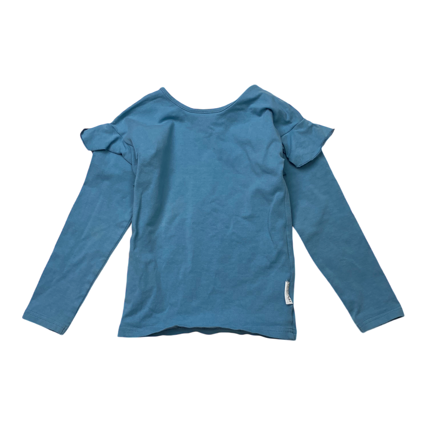 Gugguu frill shirt, blue | 92cm