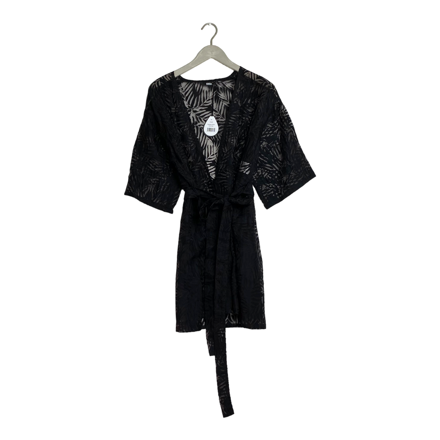 Uhana imagination kimono, devore black | woman XXS