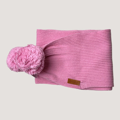 Gugguu beanie & scarf set, salmon pink | 52/54cm