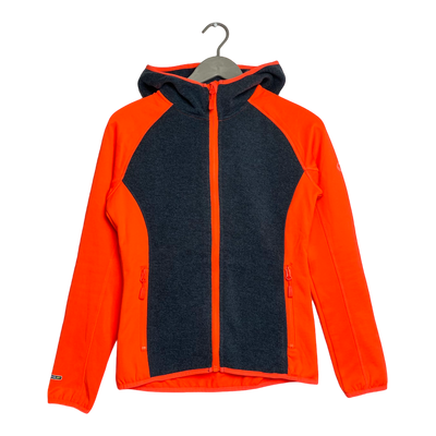 Halti fleece jacket, neon orange | woman S