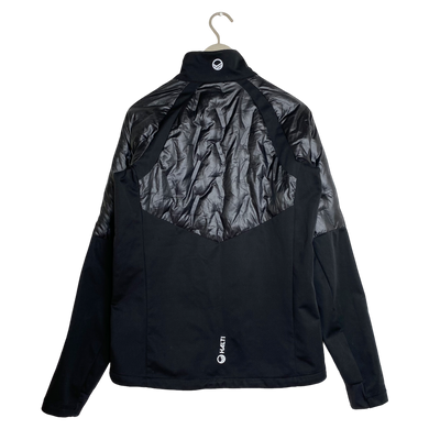 Halti hybrid sofsthell/padded jacket, black | man M