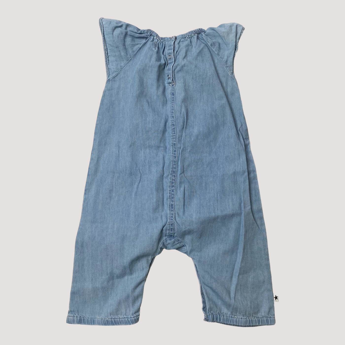 jumpsuit, summer wash indigo | 62cm