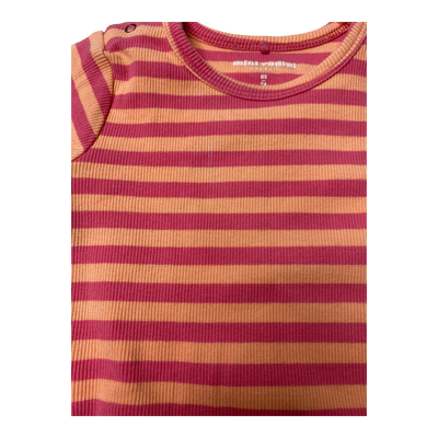 Mini Rodini rib shirt, stripes | 68/74cm