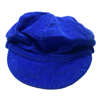 Metsola corduroy cap, blue | 50/52cm