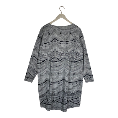 Ommellinen tunic dress, black/grey | woman M/L