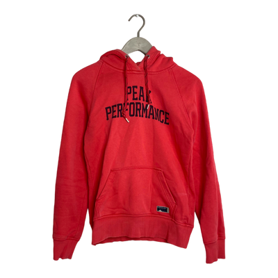 Peak performance red hoodie shop