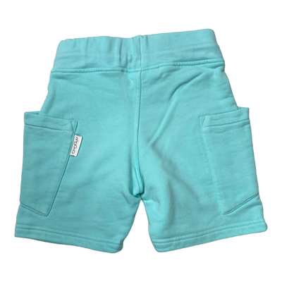 Gugguu sweat shorts, turquoise | 98cm