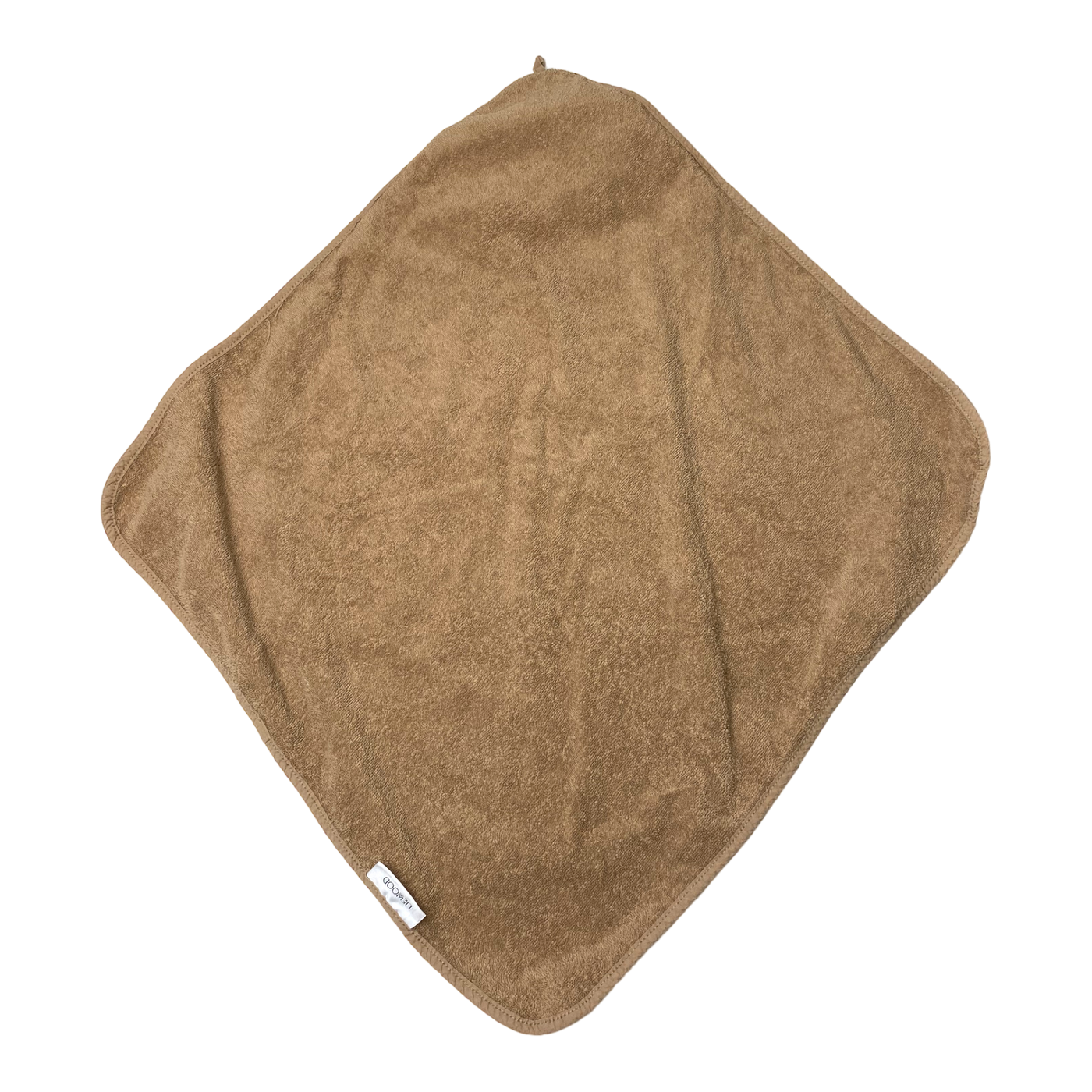 Liewood hooded baby towel, caramel | one size
