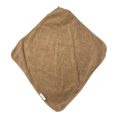 Liewood hooded baby towel, caramel | one size