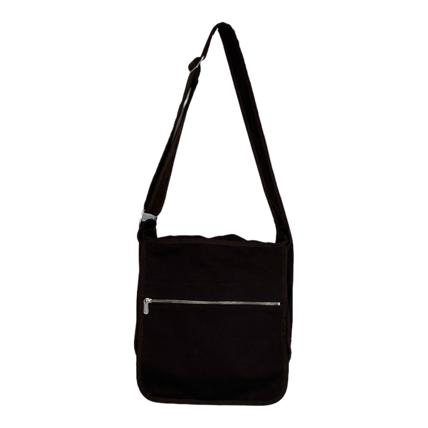 Marimekko urbaani canvas shoulder bag, dark chocolate