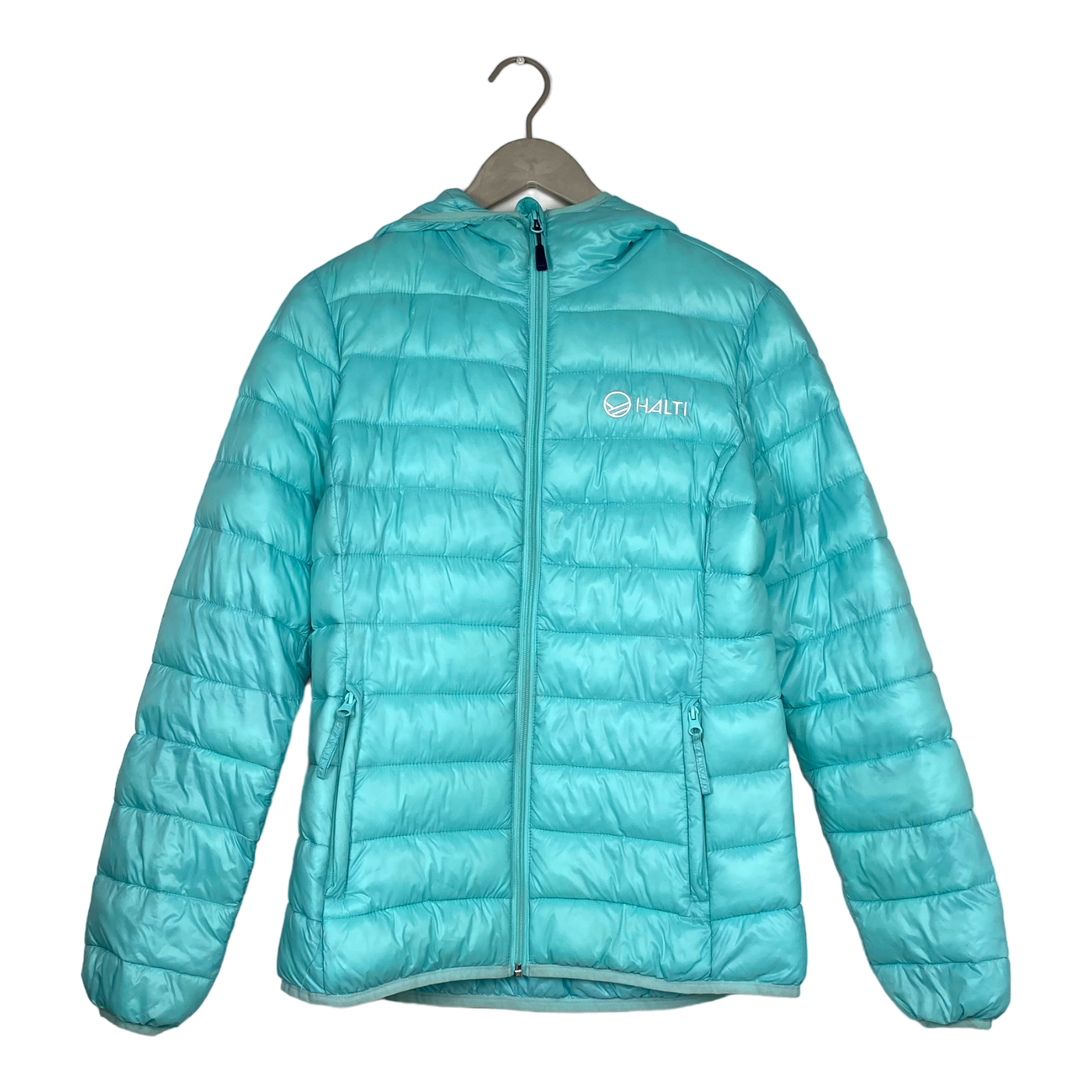 Halti padded jacket, aqua blue | woman 40